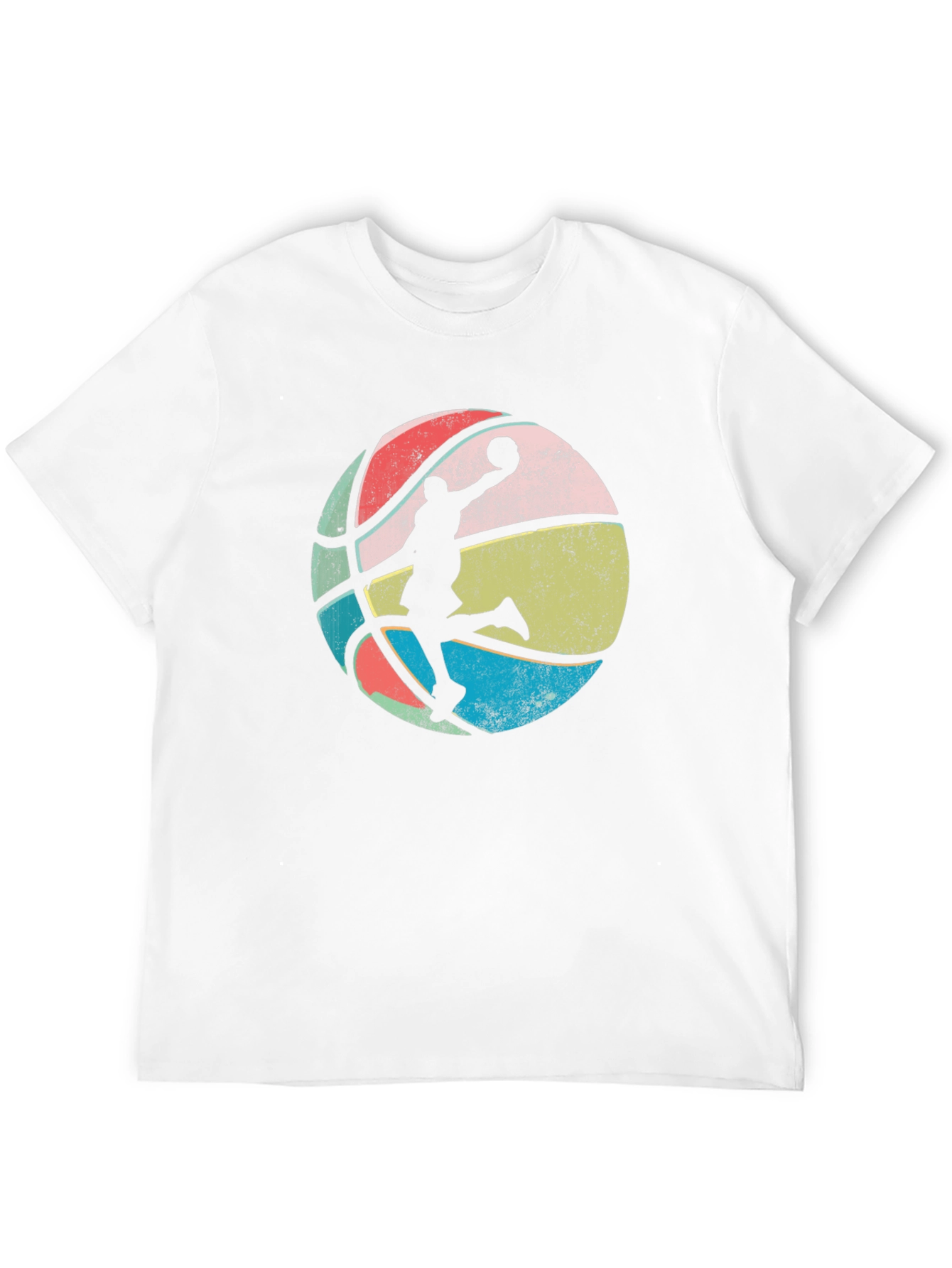 Retro Basketball Player Graphic Tee
