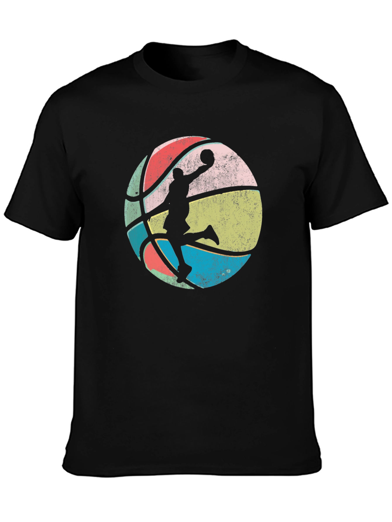 Retro Basketball Player Graphic Tee