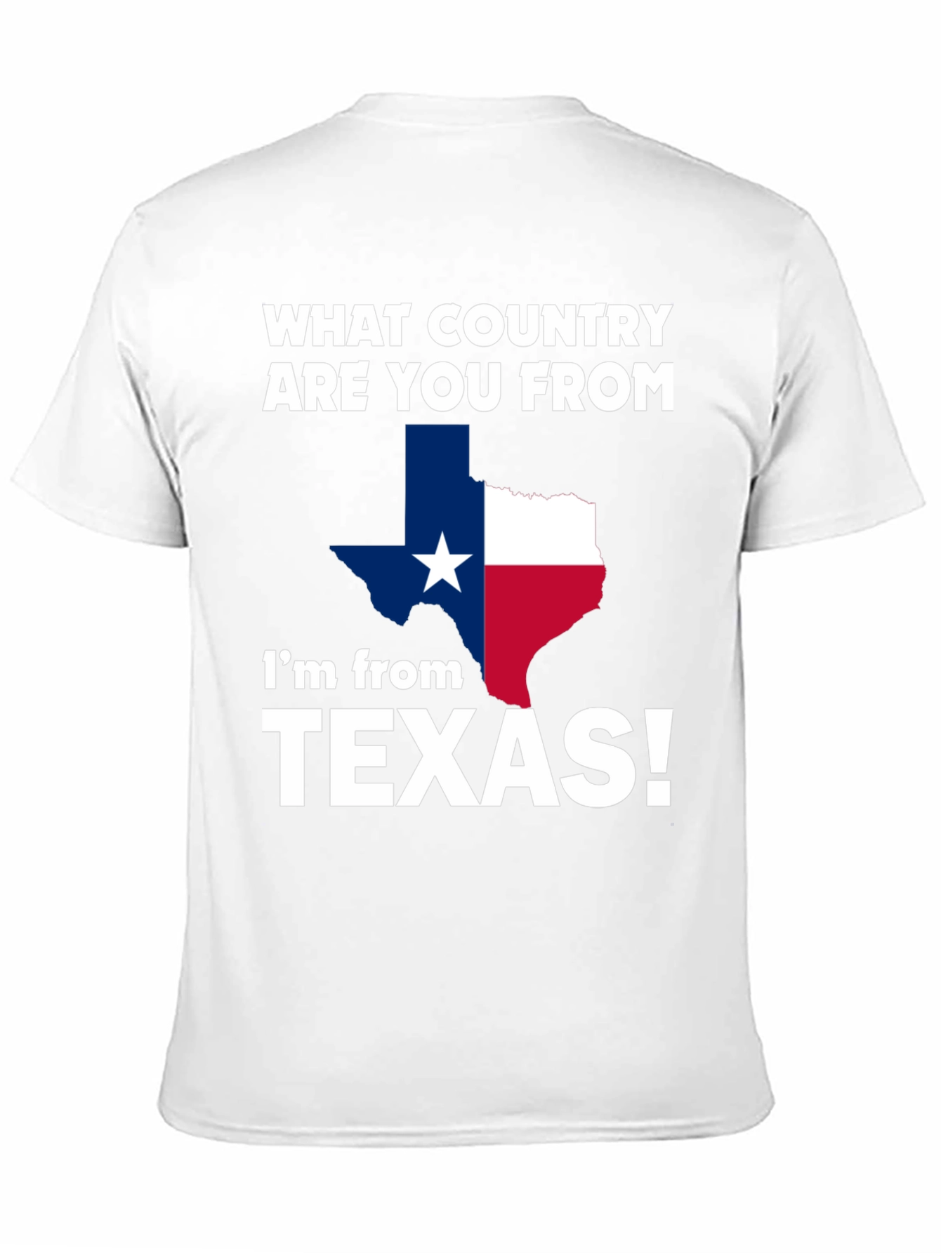 Texas Pride T-Shirt - What Country Are You From?