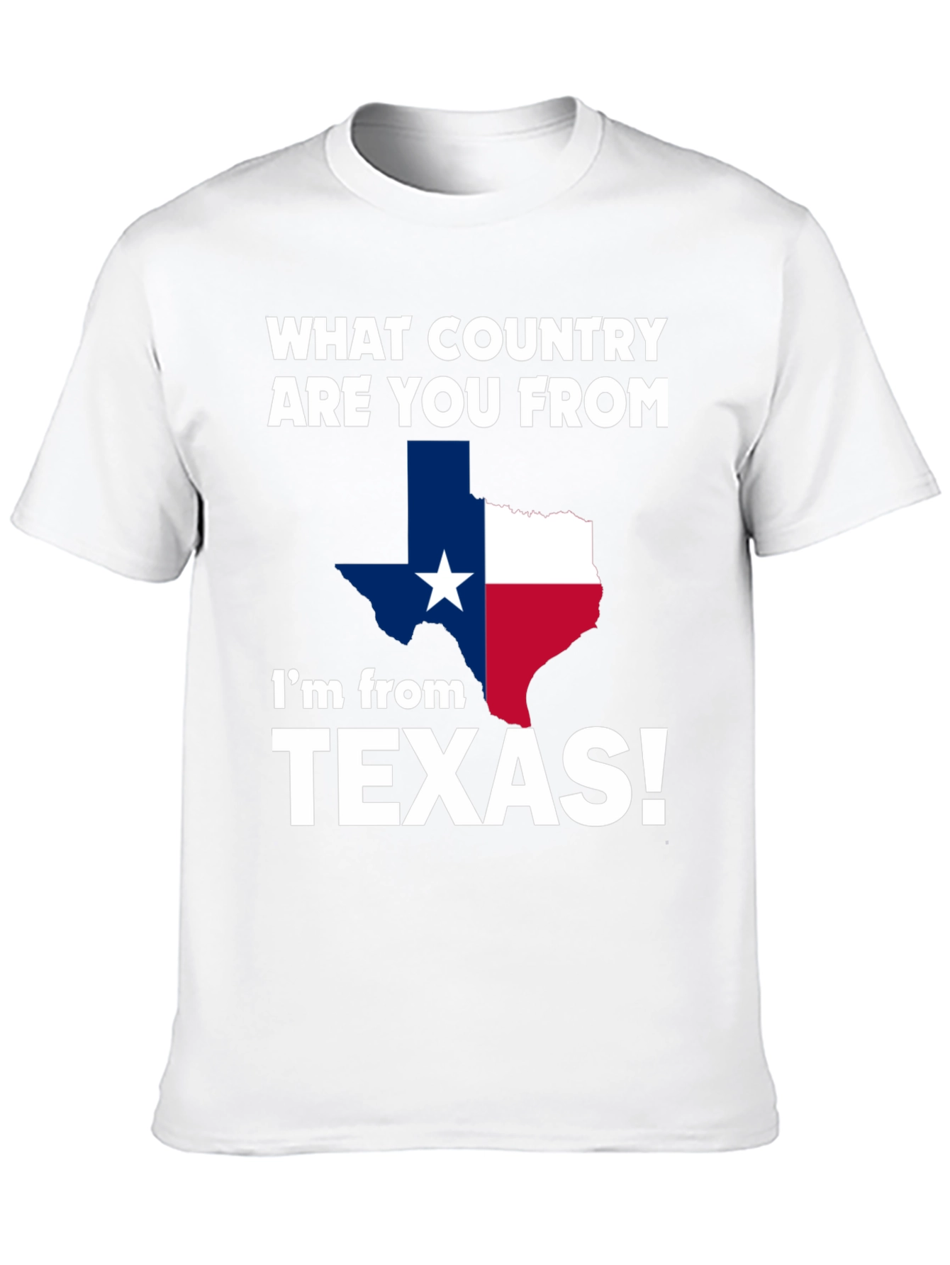 Texas Pride T-Shirt - What Country Are You From?
