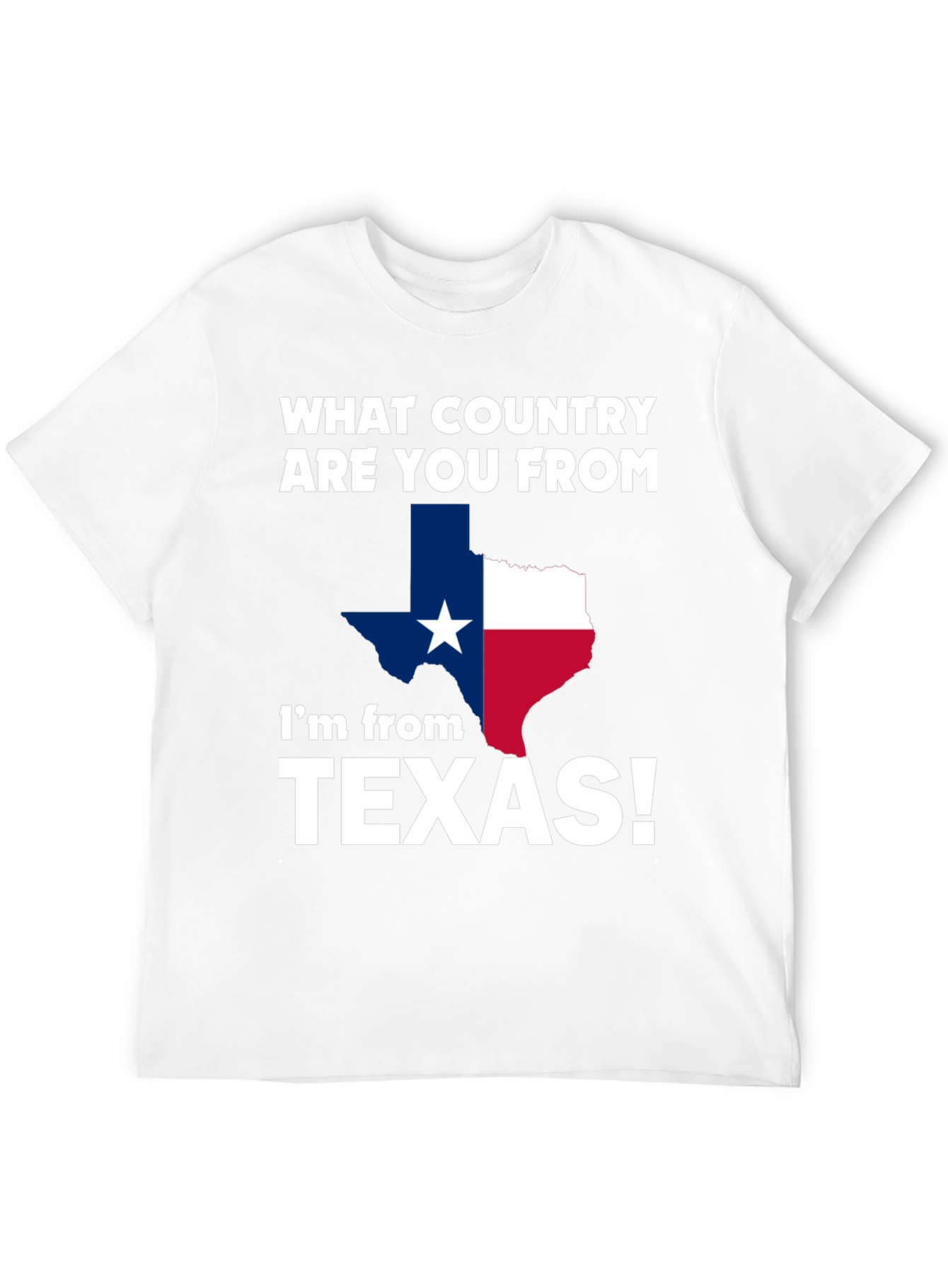 Texas Pride T-Shirt - What Country Are You From?
