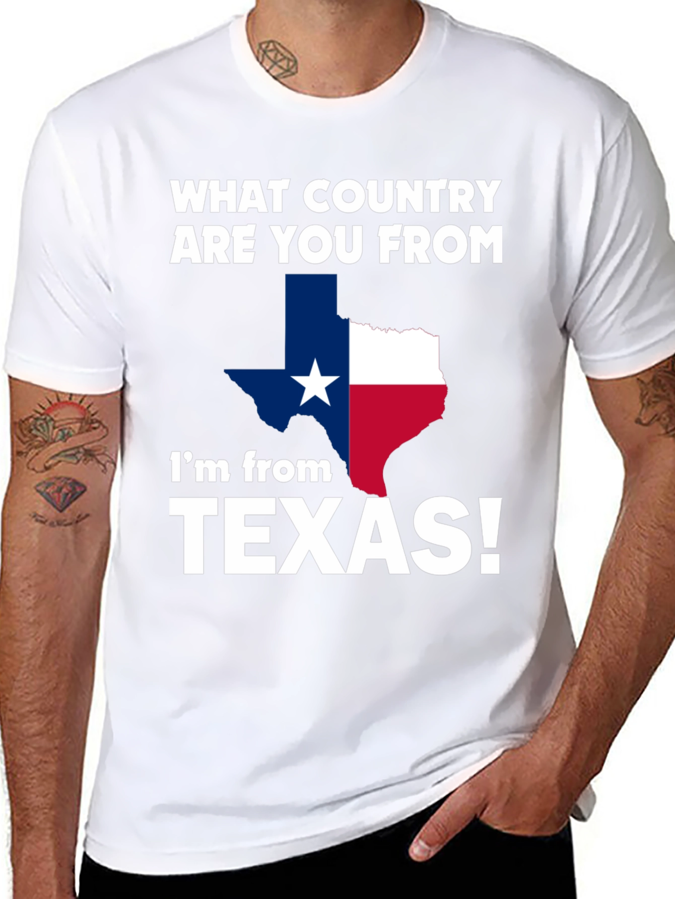 Texas Pride T-Shirt - What Country Are You From?