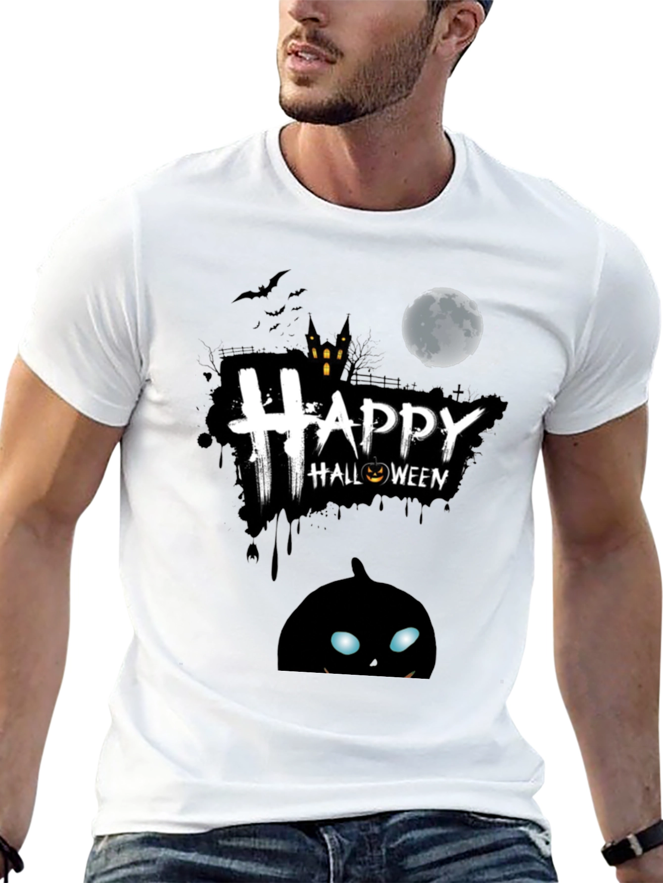 Happy Halloween Graphic T-Shirt