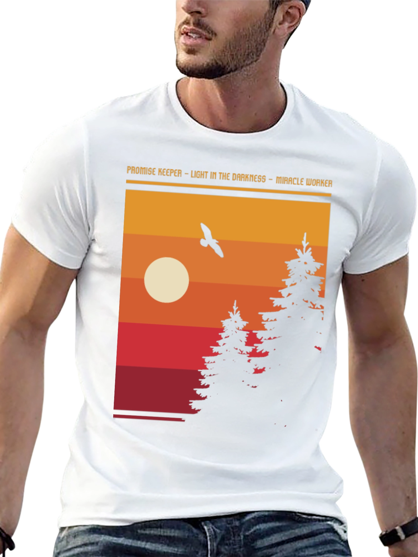 Promise Keeper Nature Graphic Tee - Light in Darkness