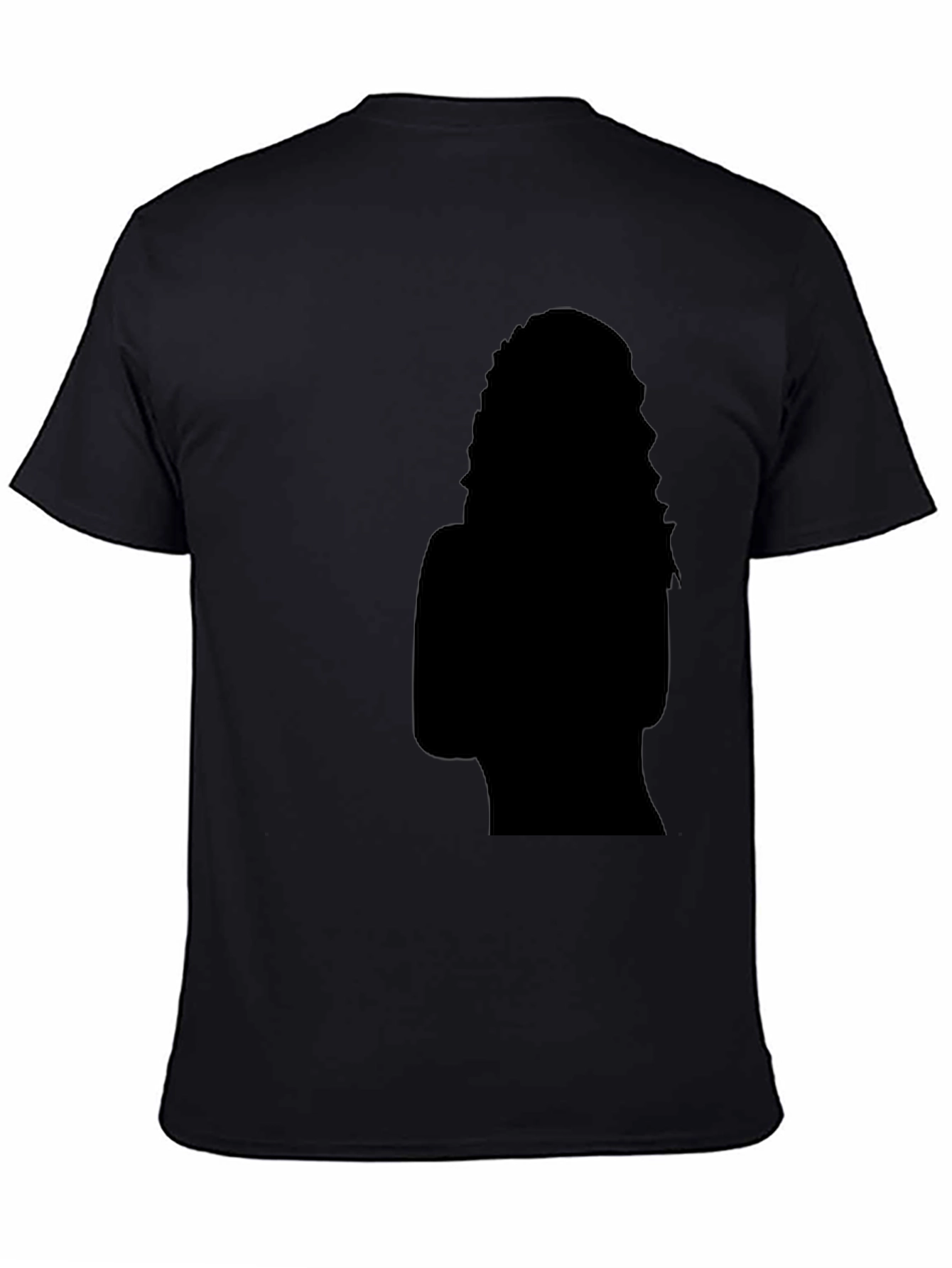 Silhouette Graphic Black T-Shirt