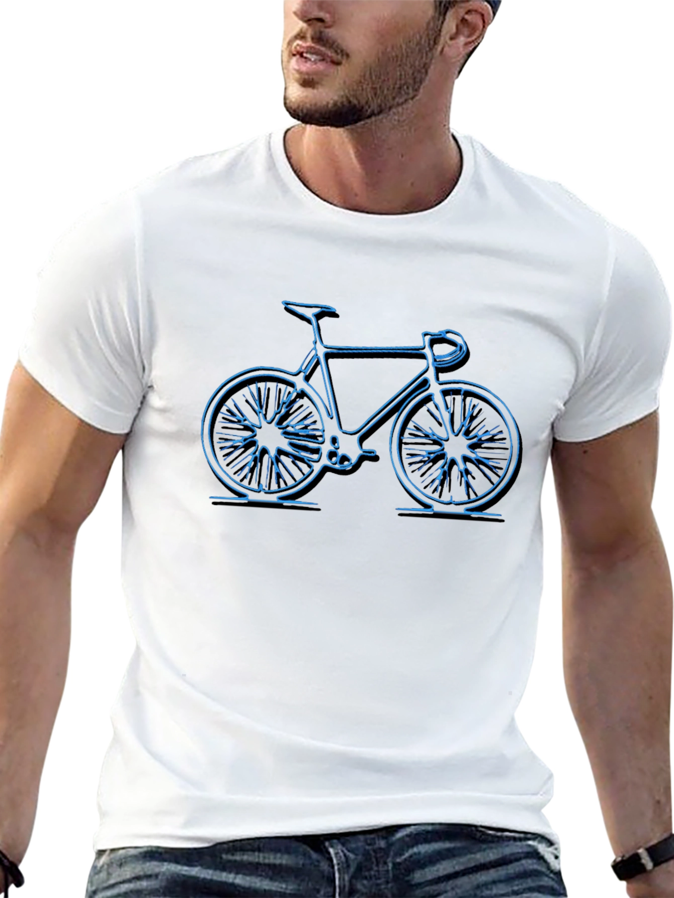 Cool Bicycle Graphic Tee