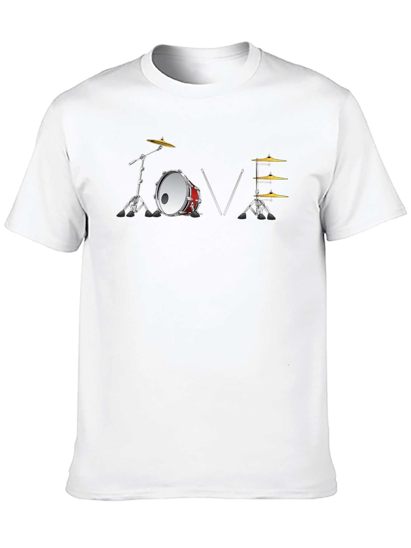 Drummer Love T-Shirt - Music Lover Tee