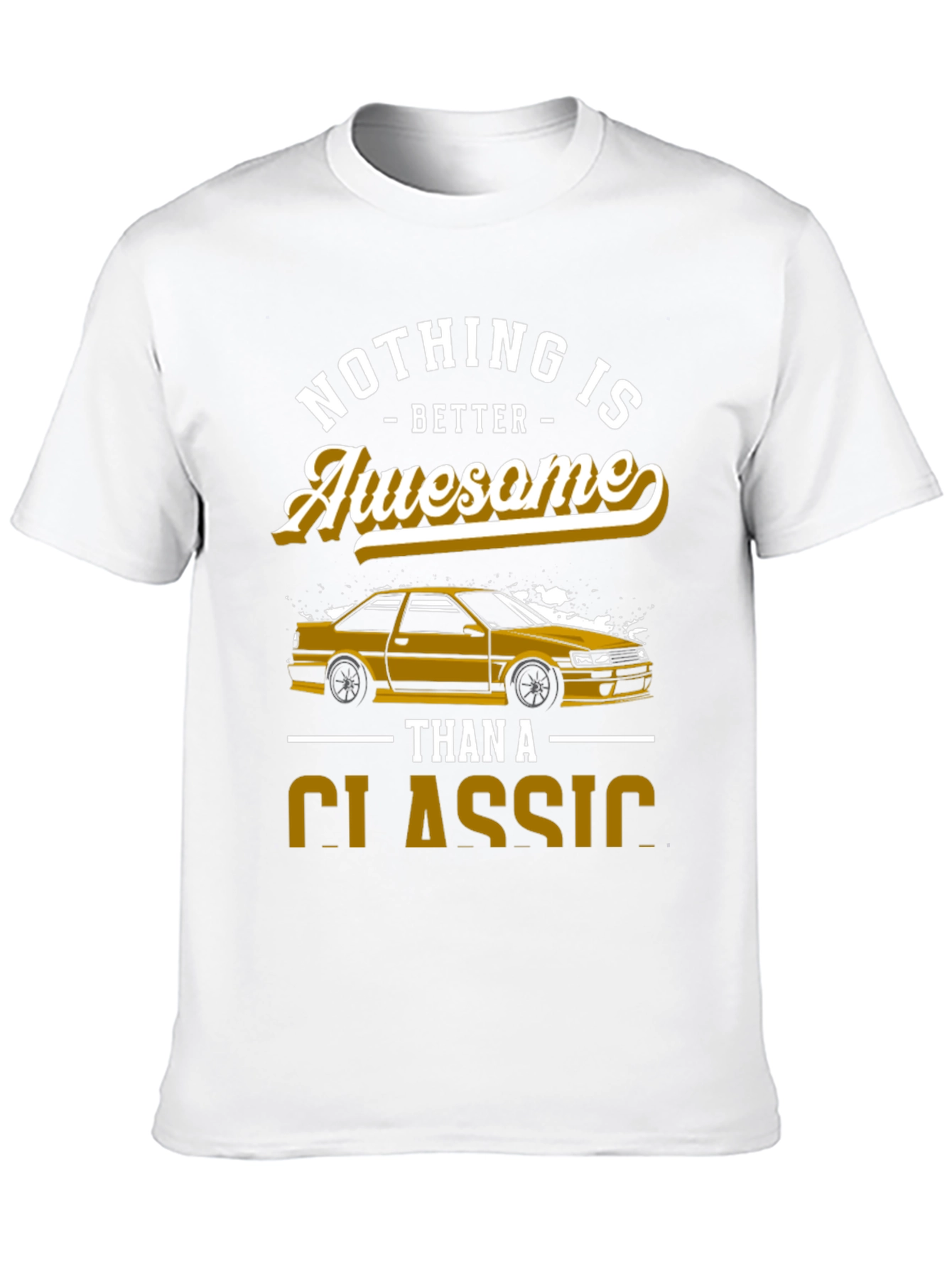 Awesome Classic Car Graphic T-Shirt