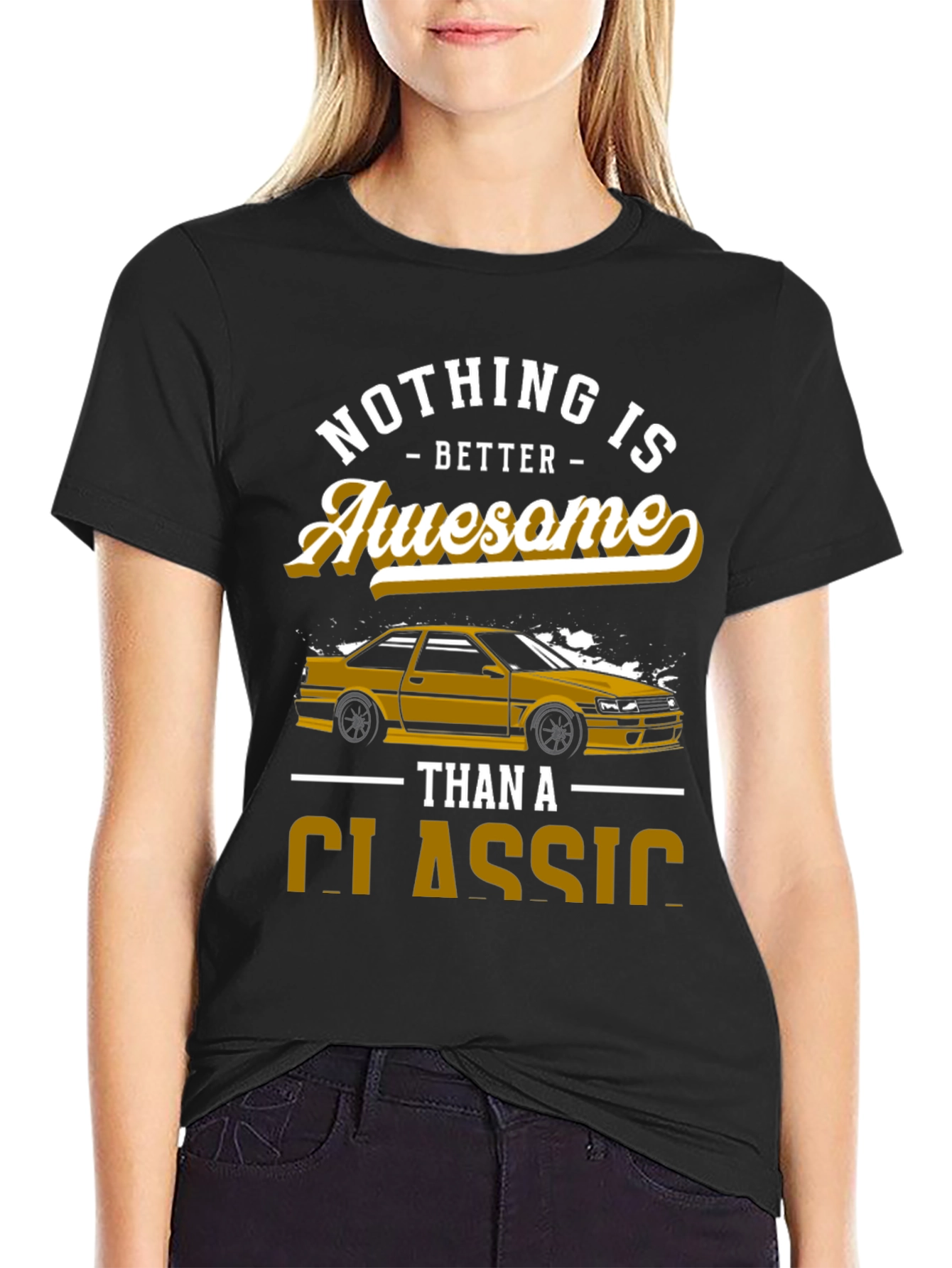 Awesome Classic Car Graphic T-Shirt
