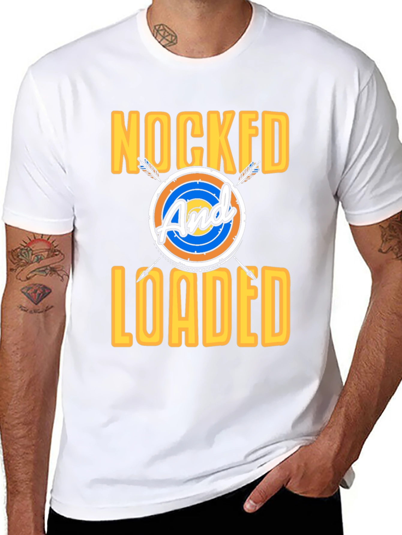 Archery Nocked and Loaded Graphic T-Shirt