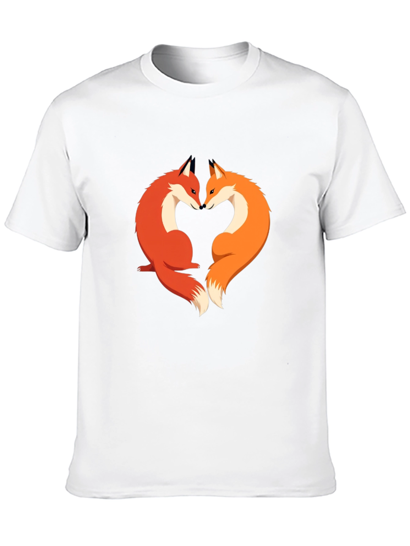 Fox Love Graphic Tee - Stylish & Unique Design