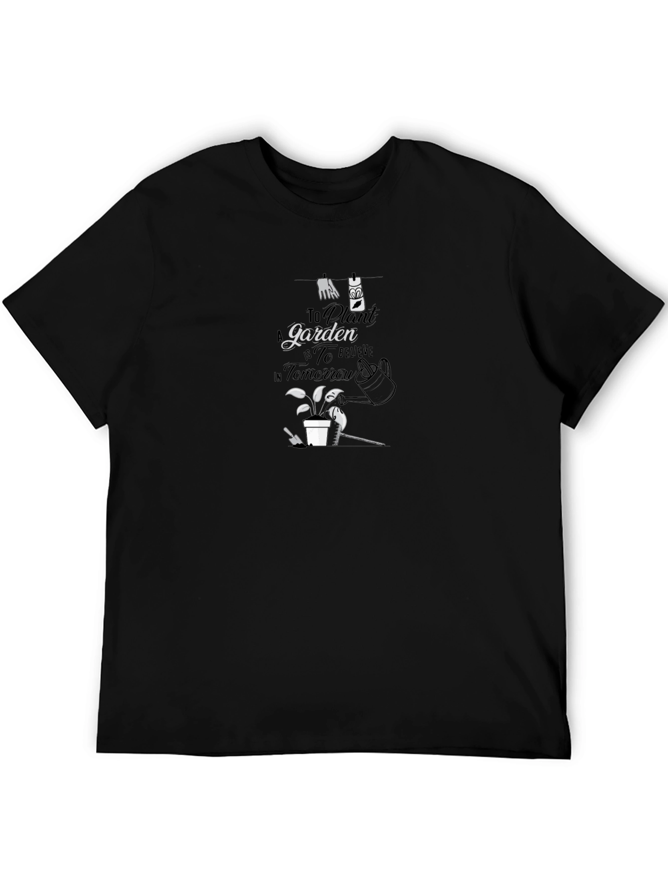 Gardeners Belief Black T-Shirt