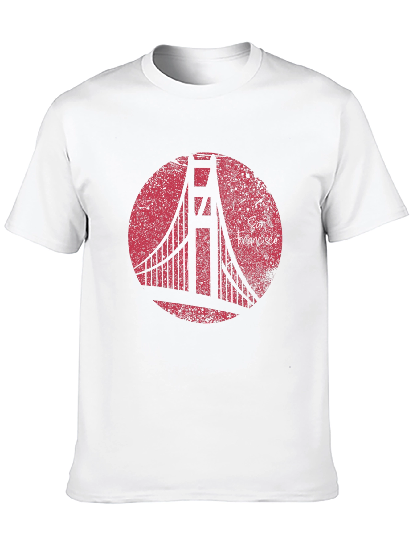San Francisco Bridge Graphic T-Shirt - Black