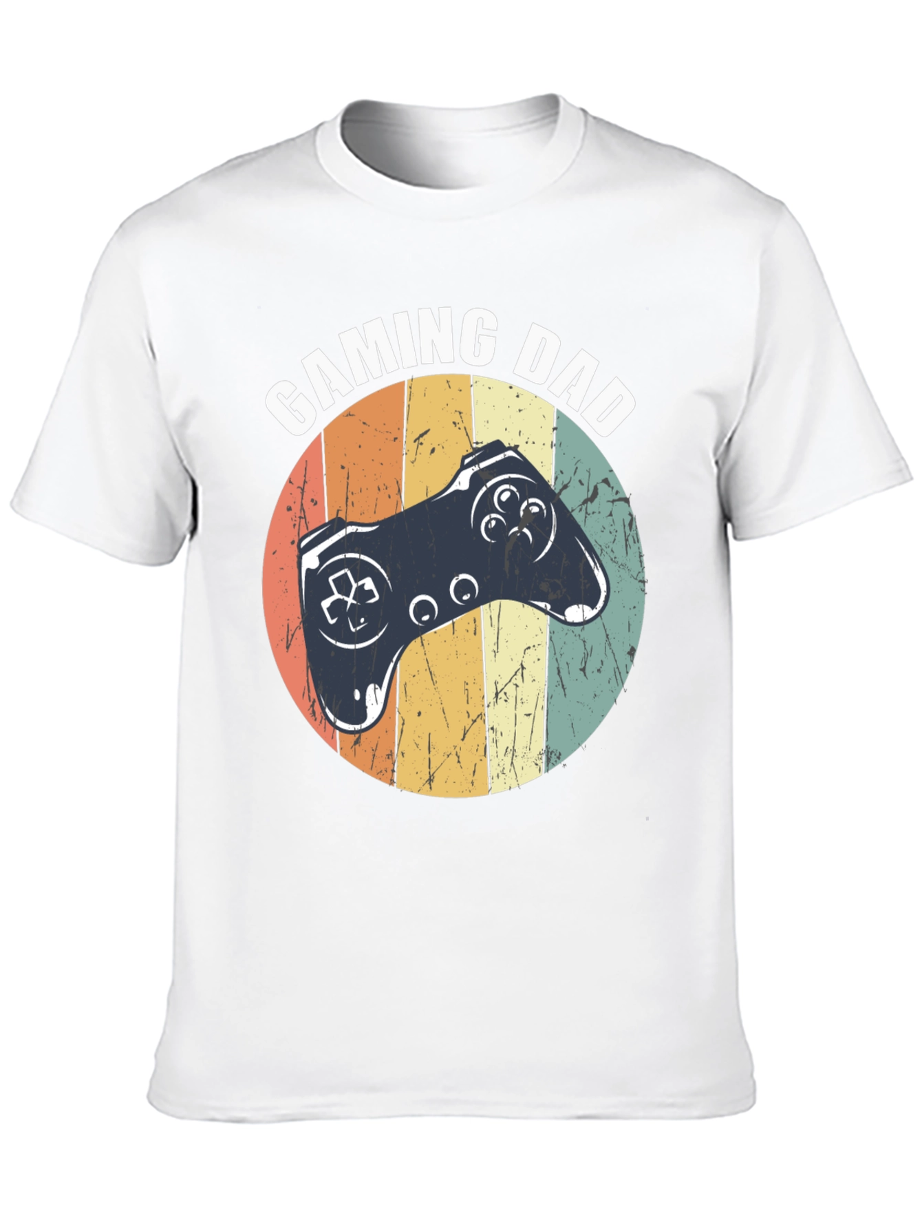 Gaming Dad T-Shirt Retro Controller Design