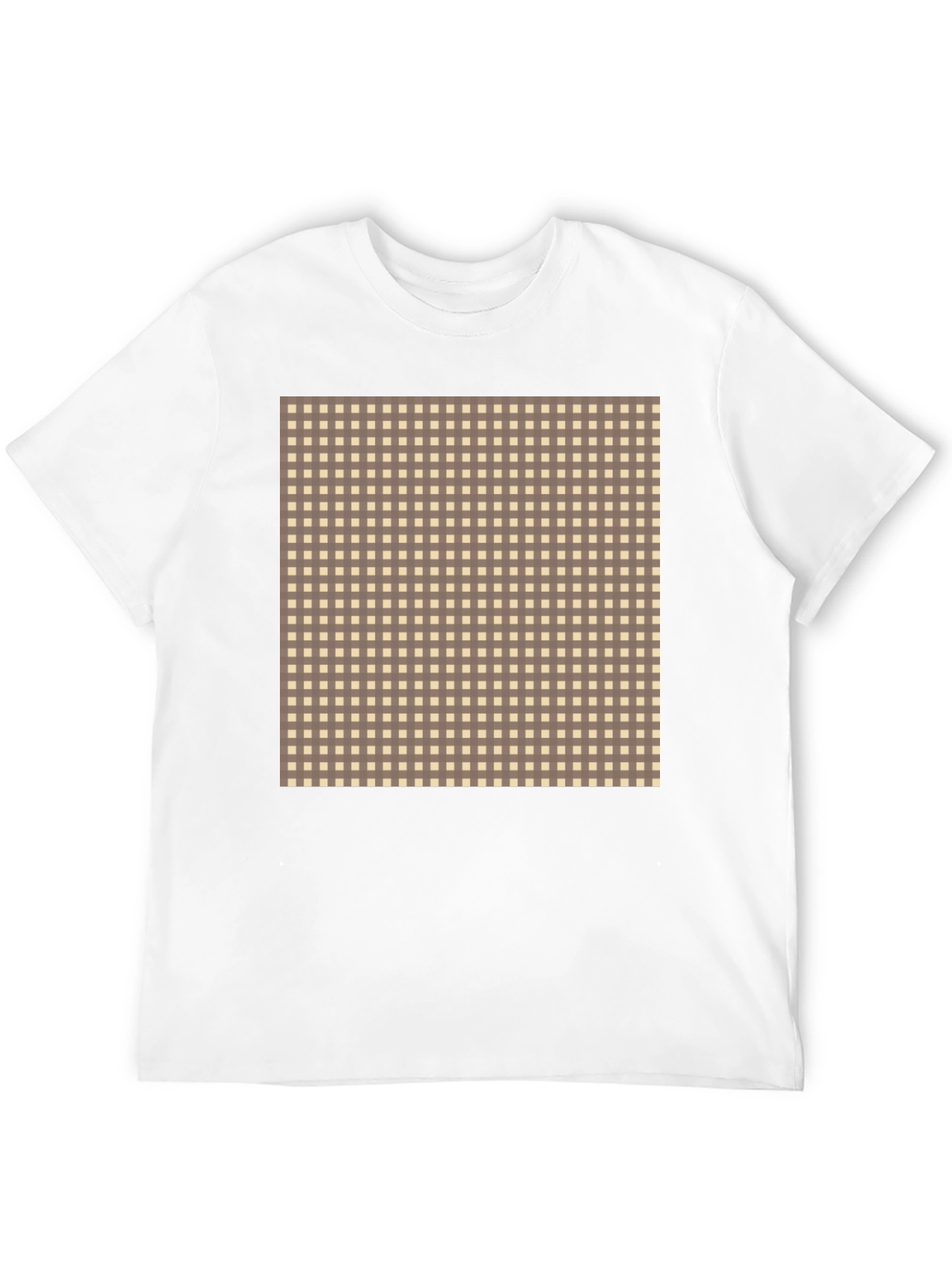 Checkered Patterned T-Shirt