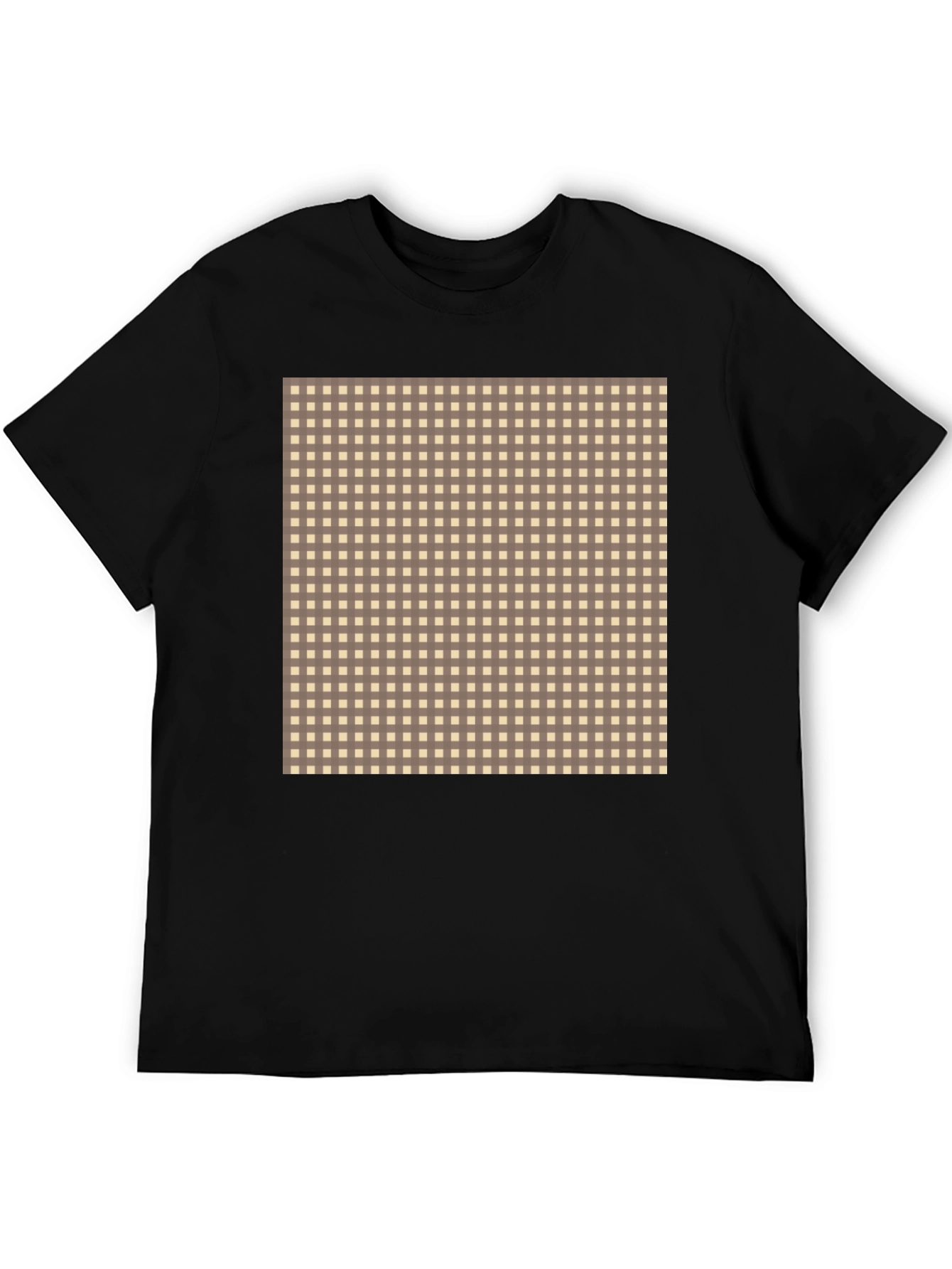 Checkered Patterned T-Shirt