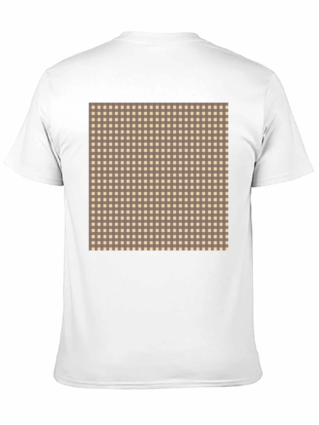 Checkered Patterned T-Shirt