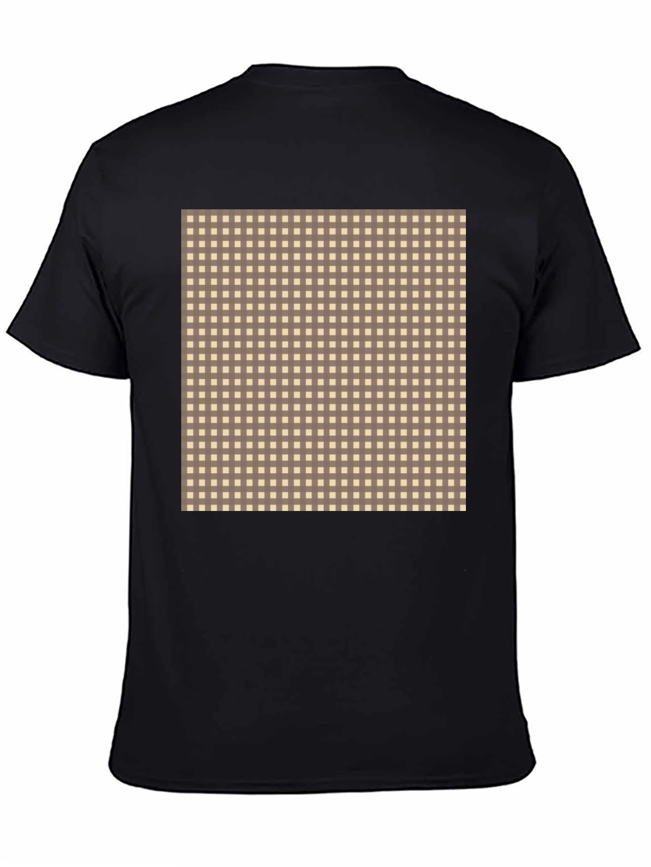 Checkered Patterned T-Shirt