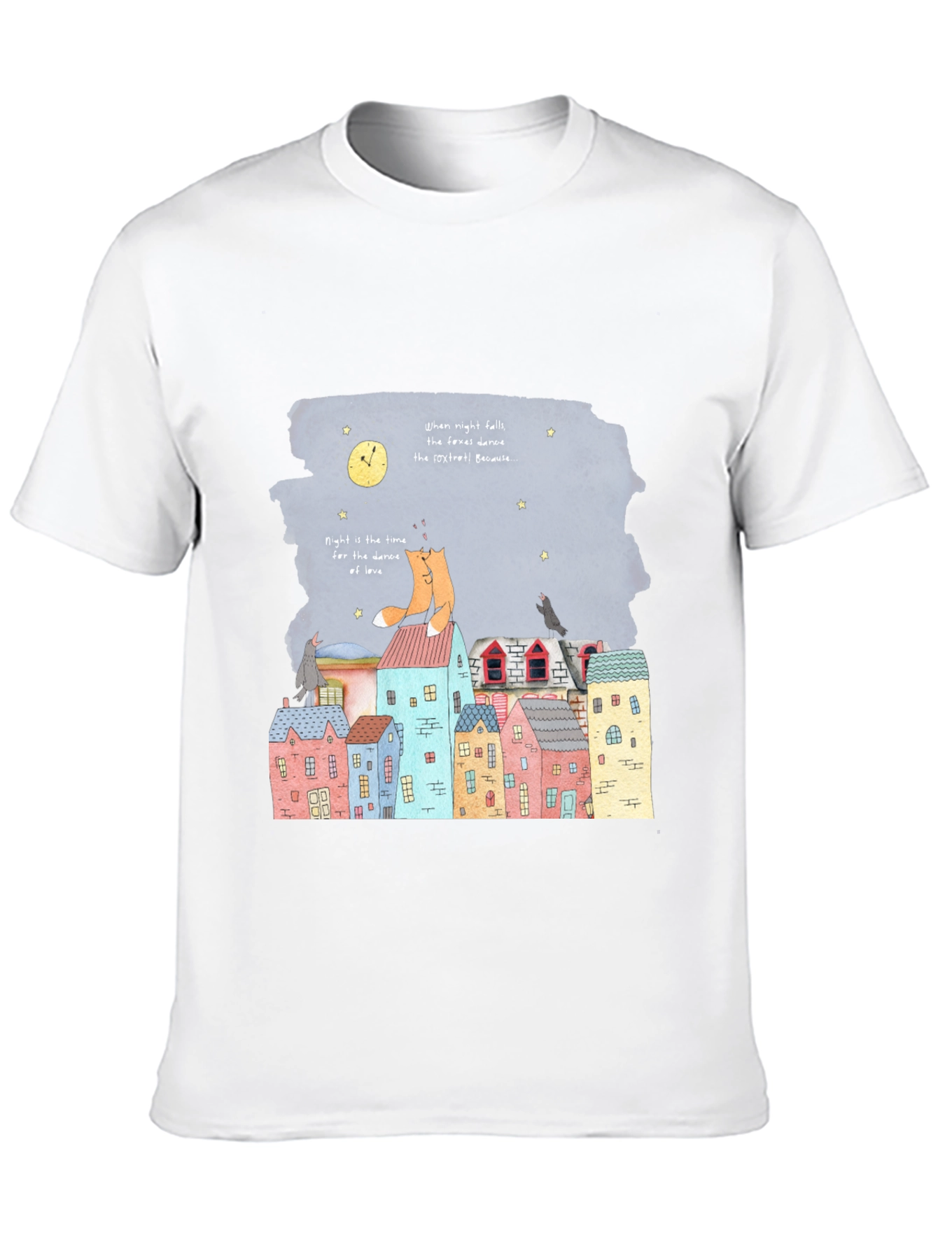 Fox Trot Graphic Tee - Midnight Dance