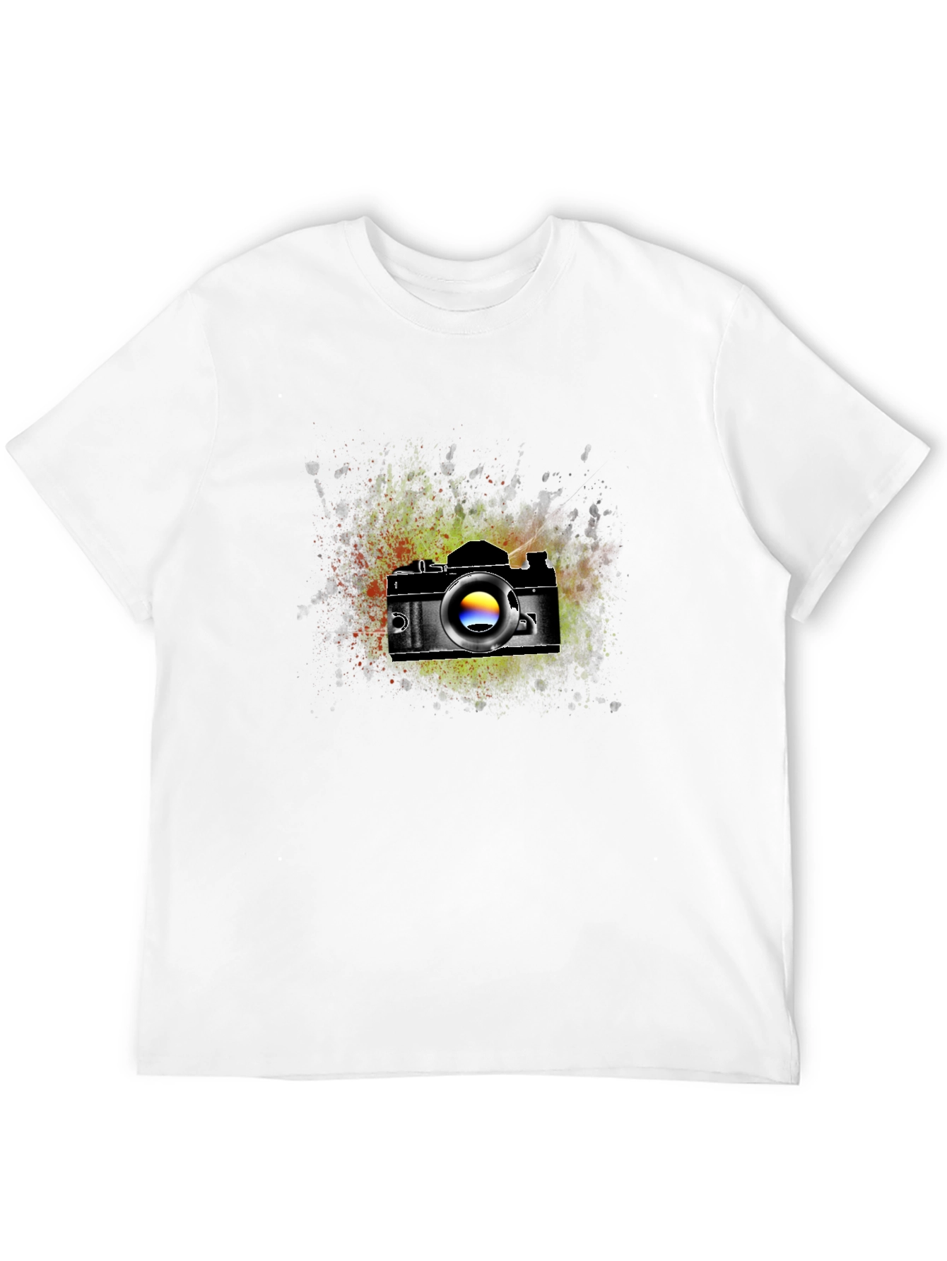 Retro Camera Graphic T-Shirt - Artsy Photographer Tee