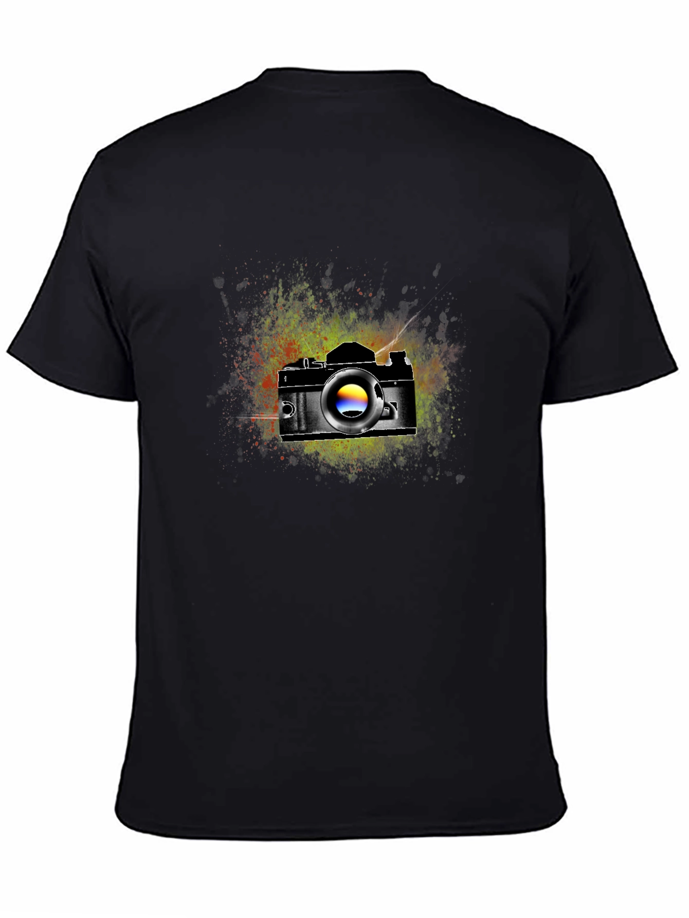 Retro Camera Graphic T-Shirt - Artsy Photographer Tee