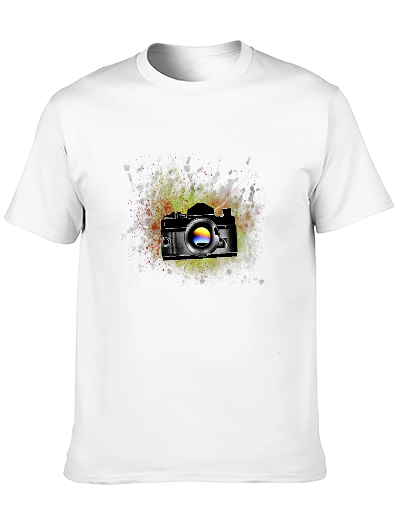 Retro Camera Graphic T-Shirt - Artsy Photographer Tee
