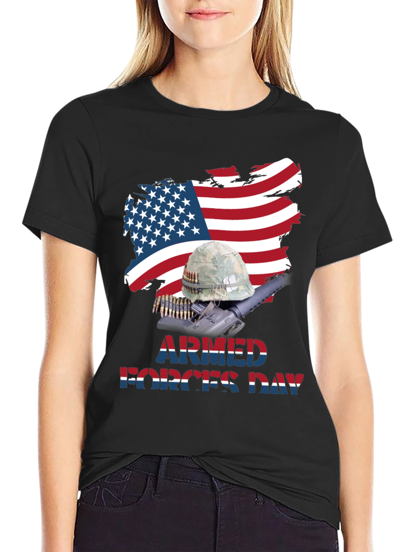 Armed Forces Day Graphic T-Shirt