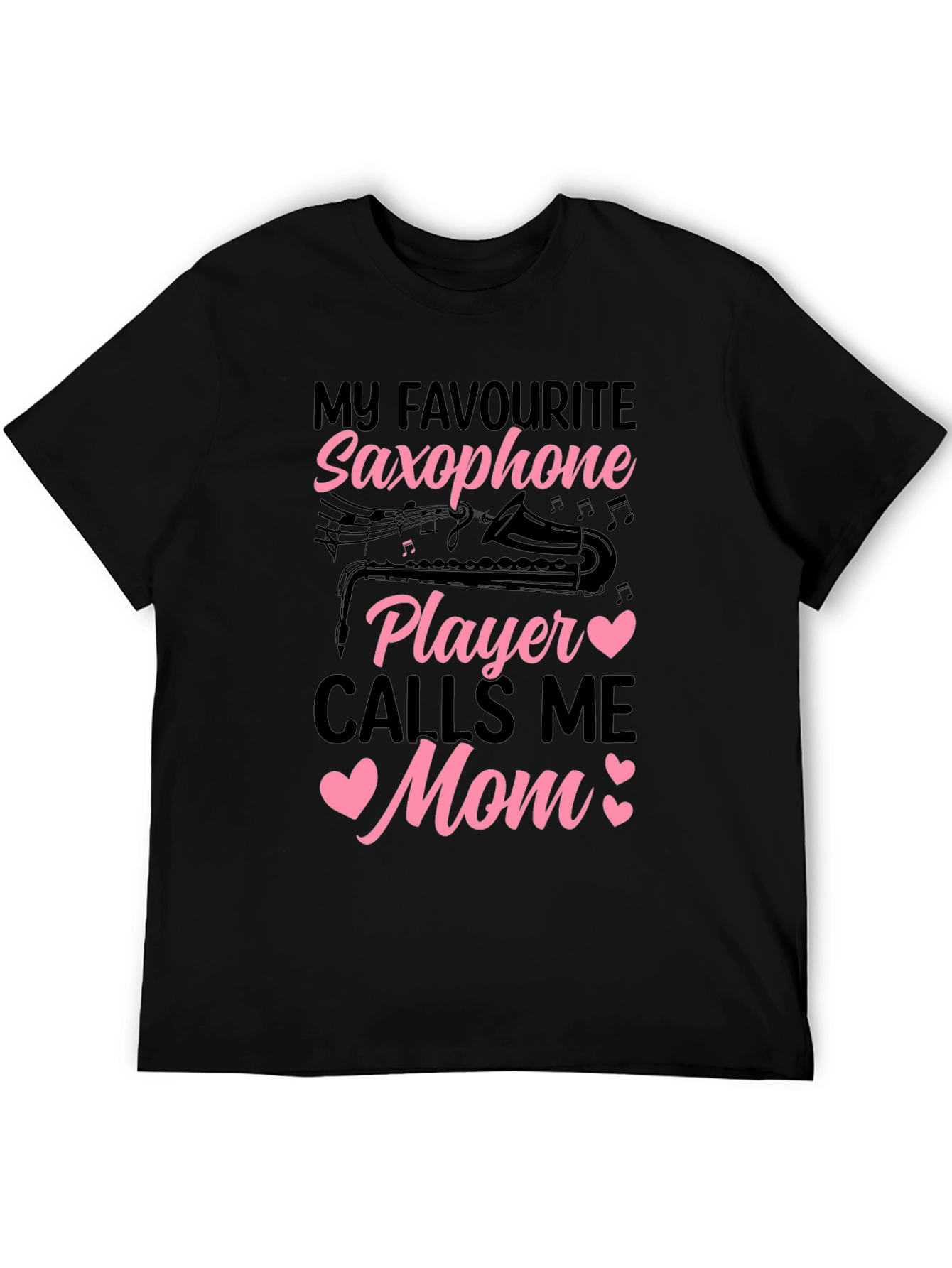 Saxophone Mom T-Shirt - Musical Gift for Mothers