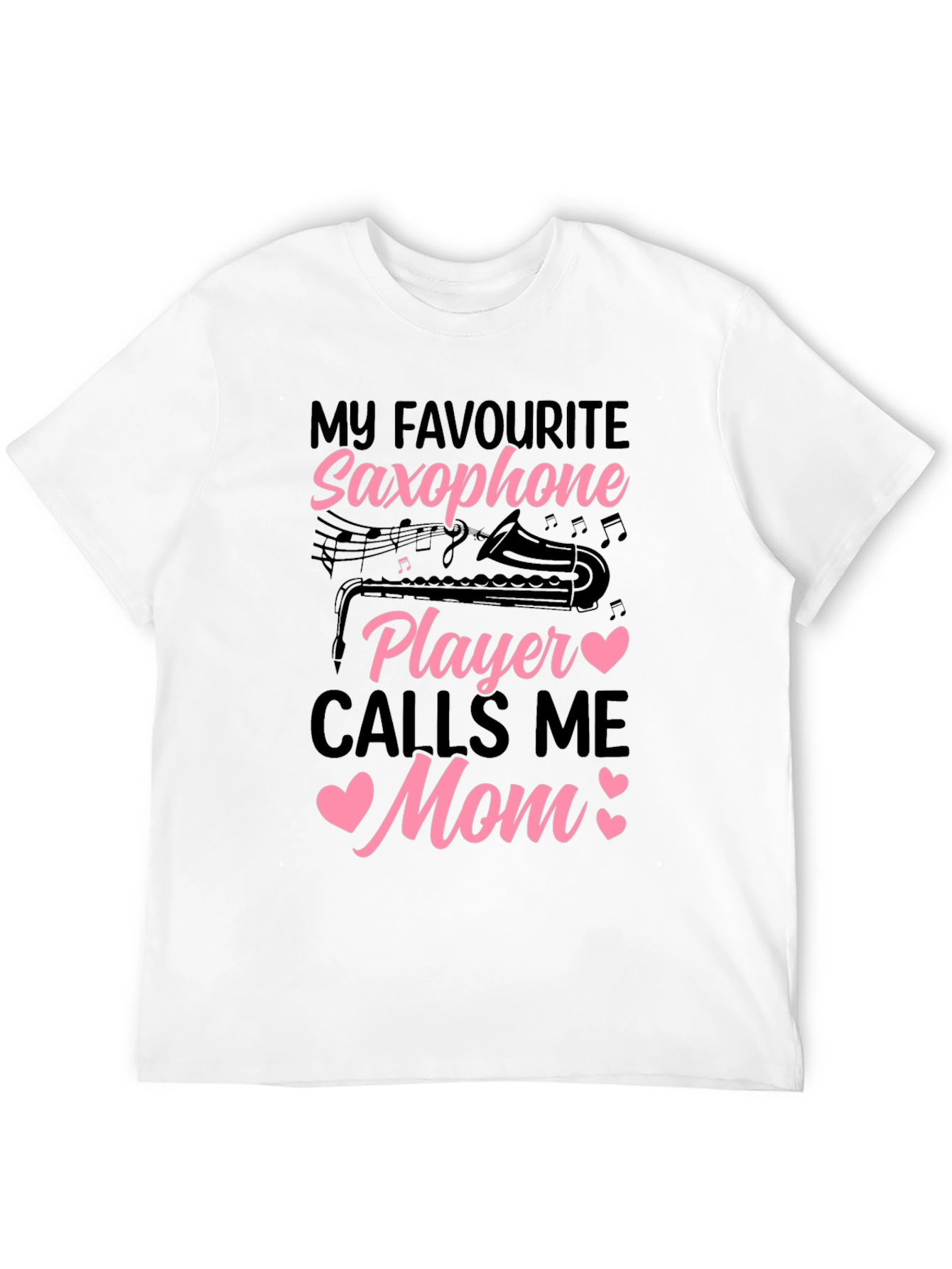 Saxophone Mom T-Shirt - Musical Gift for Mothers