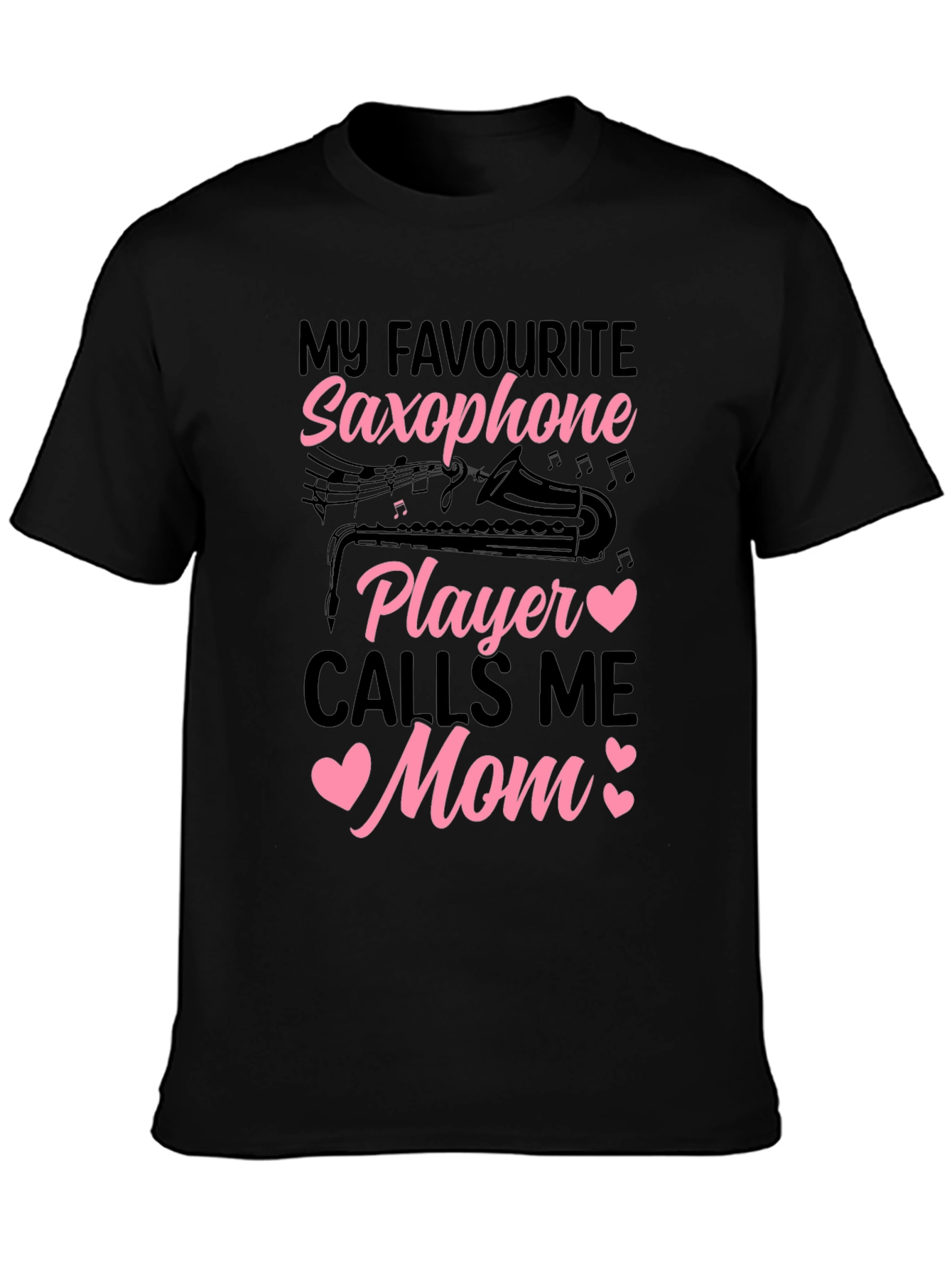 Saxophone Mom T-Shirt - Musical Gift for Mothers