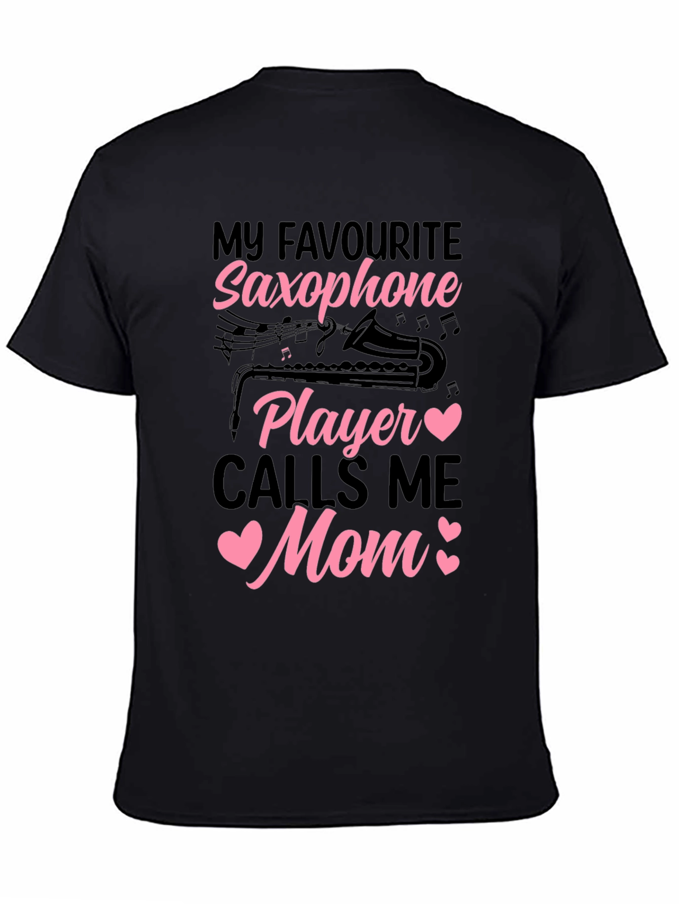 Saxophone Mom T-Shirt - Musical Gift for Mothers