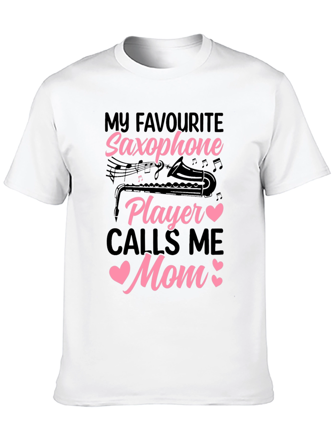 Saxophone Mom T-Shirt - Musical Gift for Mothers