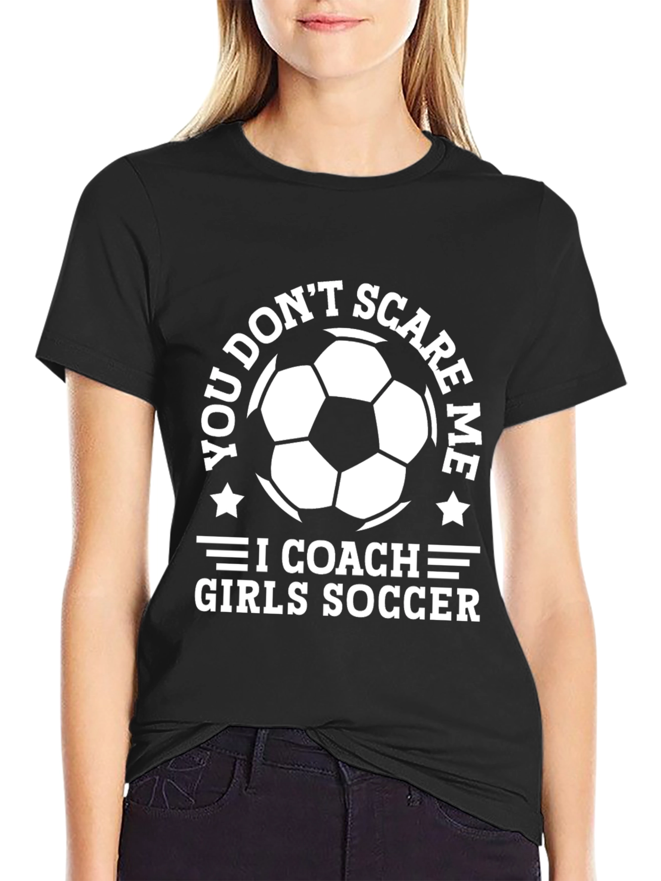 Funny Soccer Coach T-Shirt - Girls Soccer