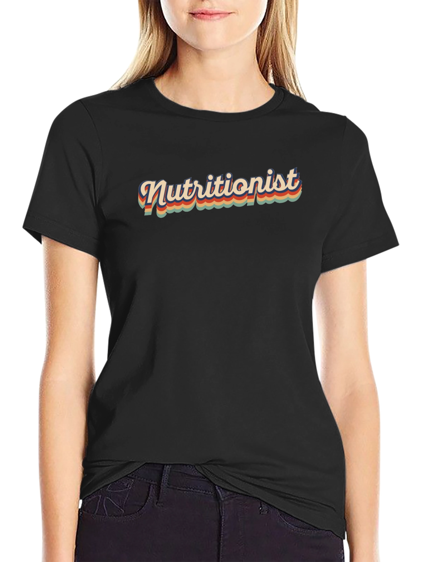 Nutritionist Retro Style T-Shirt