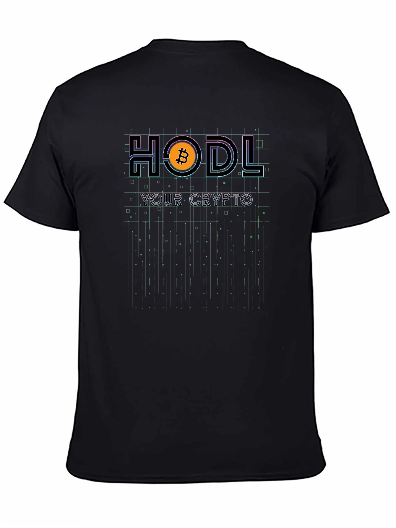 HODL Crypto Bitcoin T-Shirt - Black
