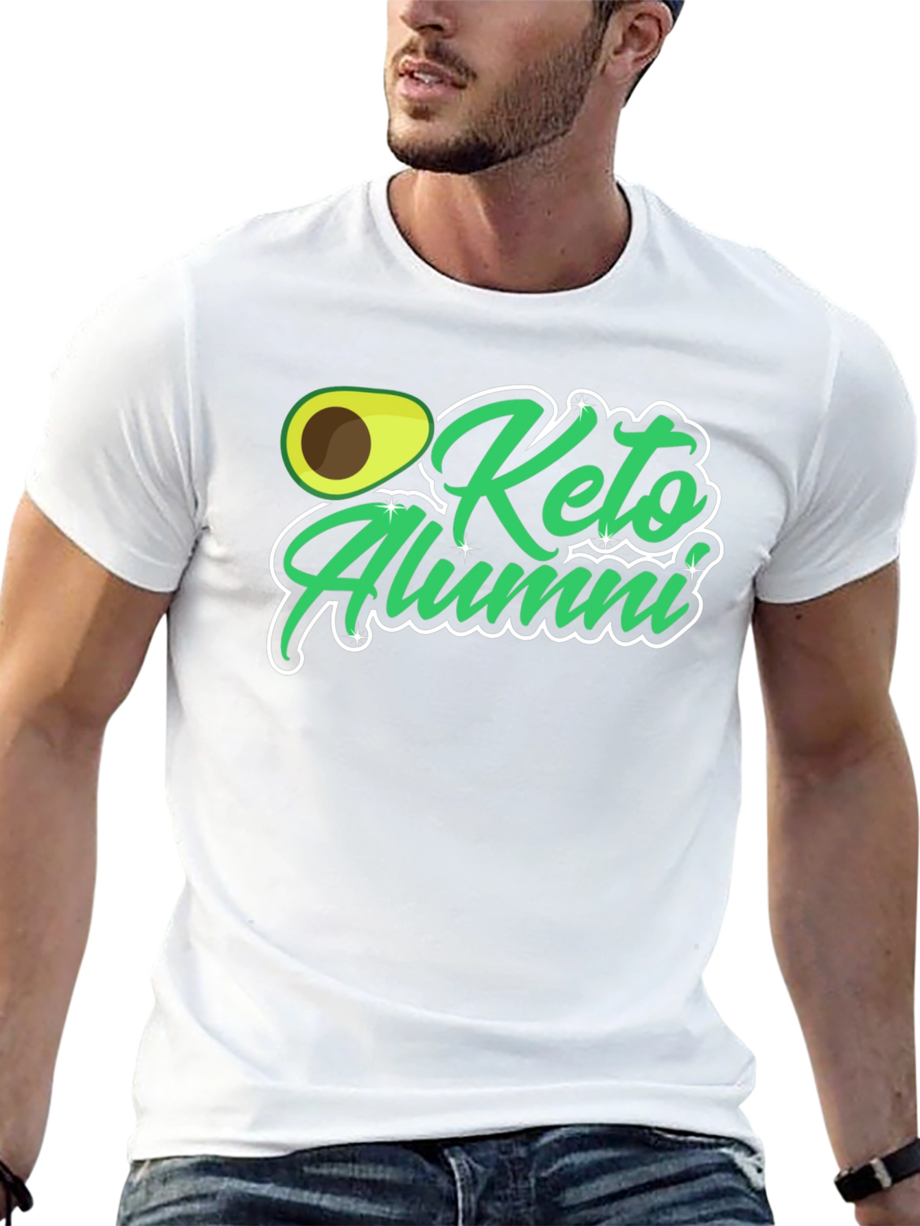 Keto Alumni T-Shirt - Avocado Design
