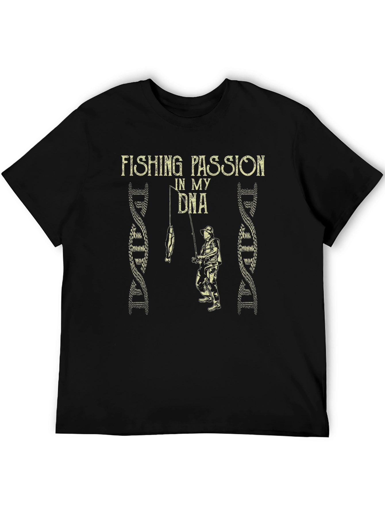 Fishing Passion DNA T-Shirt - Fishermans Tee
