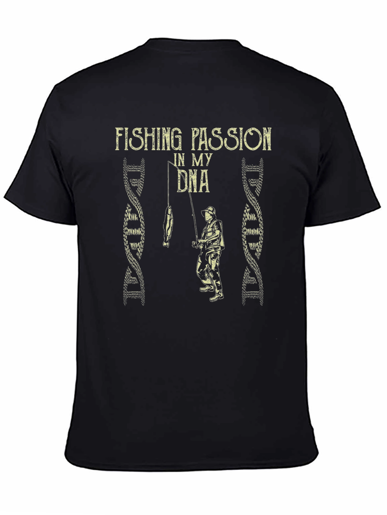 Fishing Passion DNA T-Shirt - Fishermans Tee