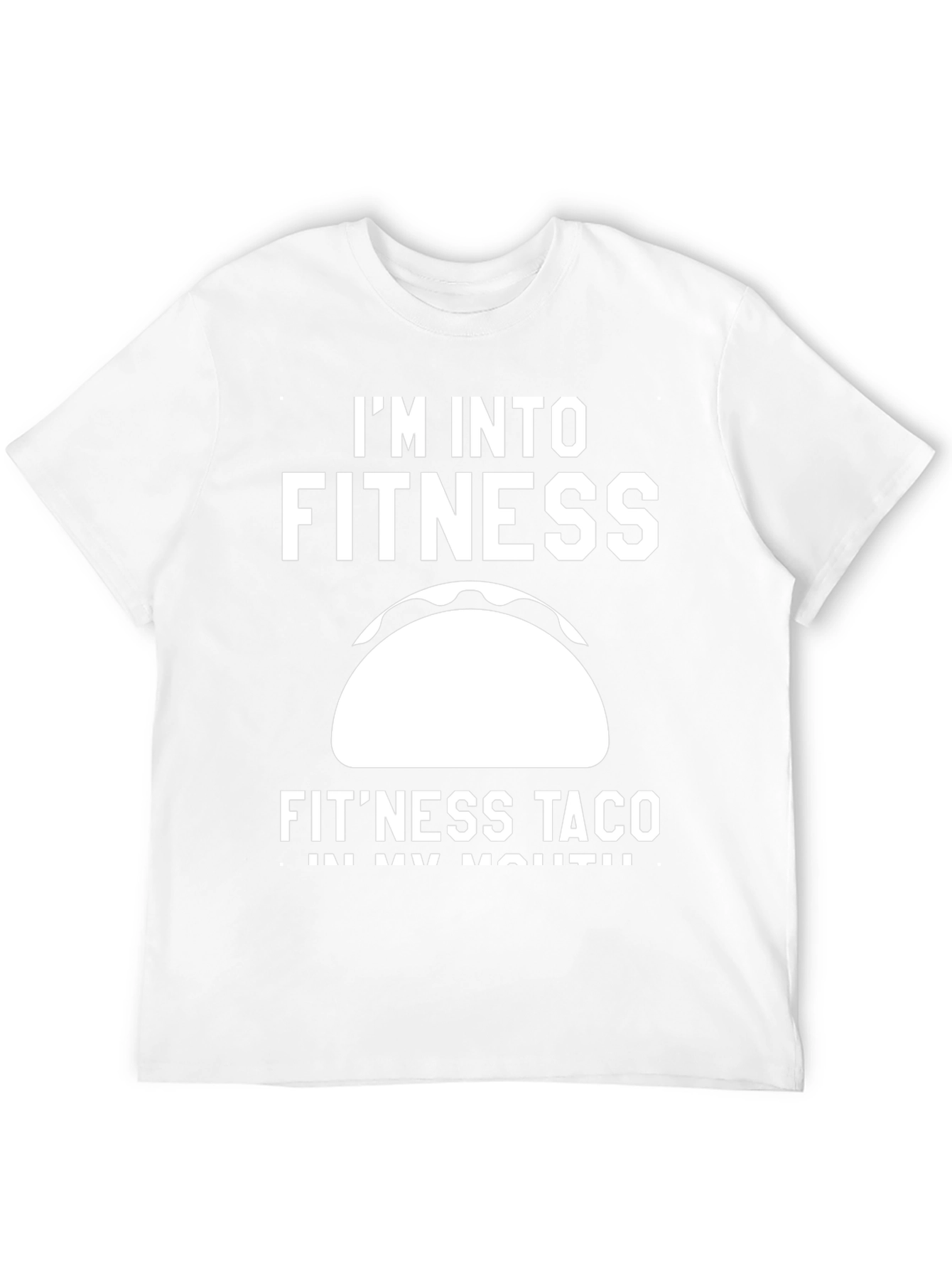 Fitness Taco Graphic T-Shirt - Funny Workout Tee