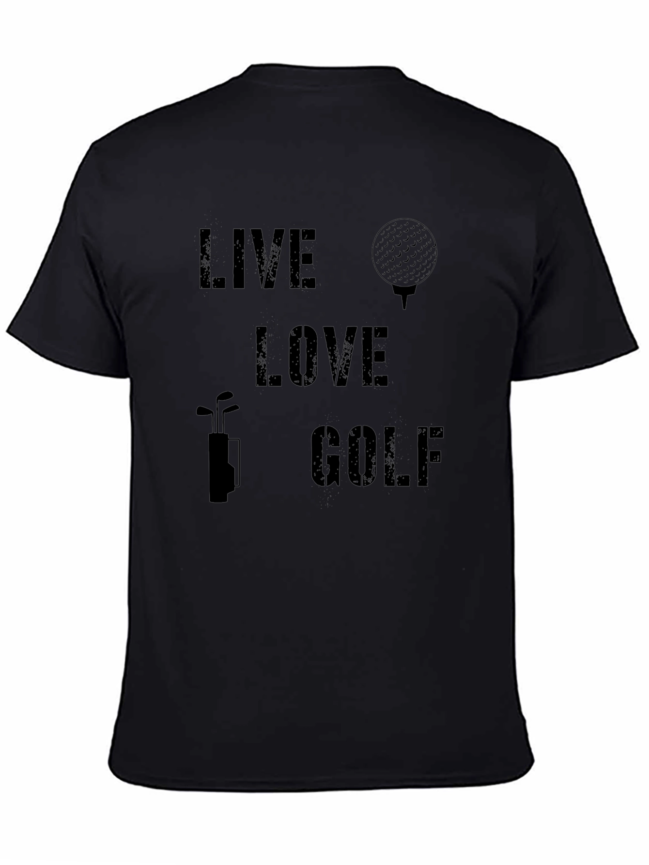 Live Love Golf Graphic T-Shirt - Golfing Apparel