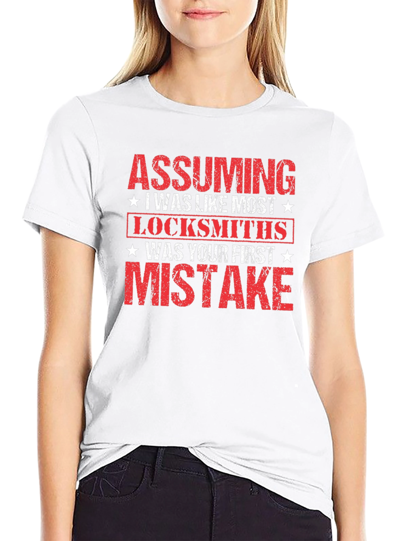 Assuming I Was Like Most Locksmiths Graphic T-Shirt