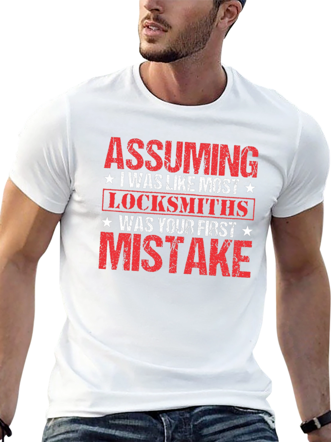 Assuming I Was Like Most Locksmiths Graphic T-Shirt