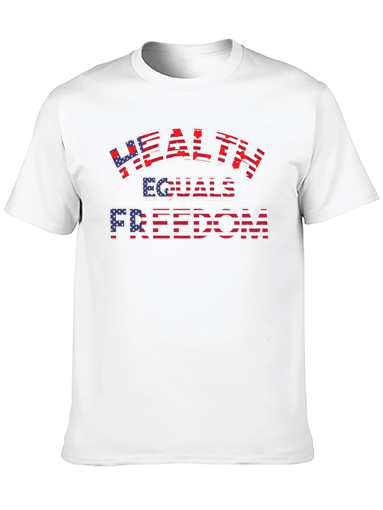 Health Equals Freedom Graphic T-Shirt