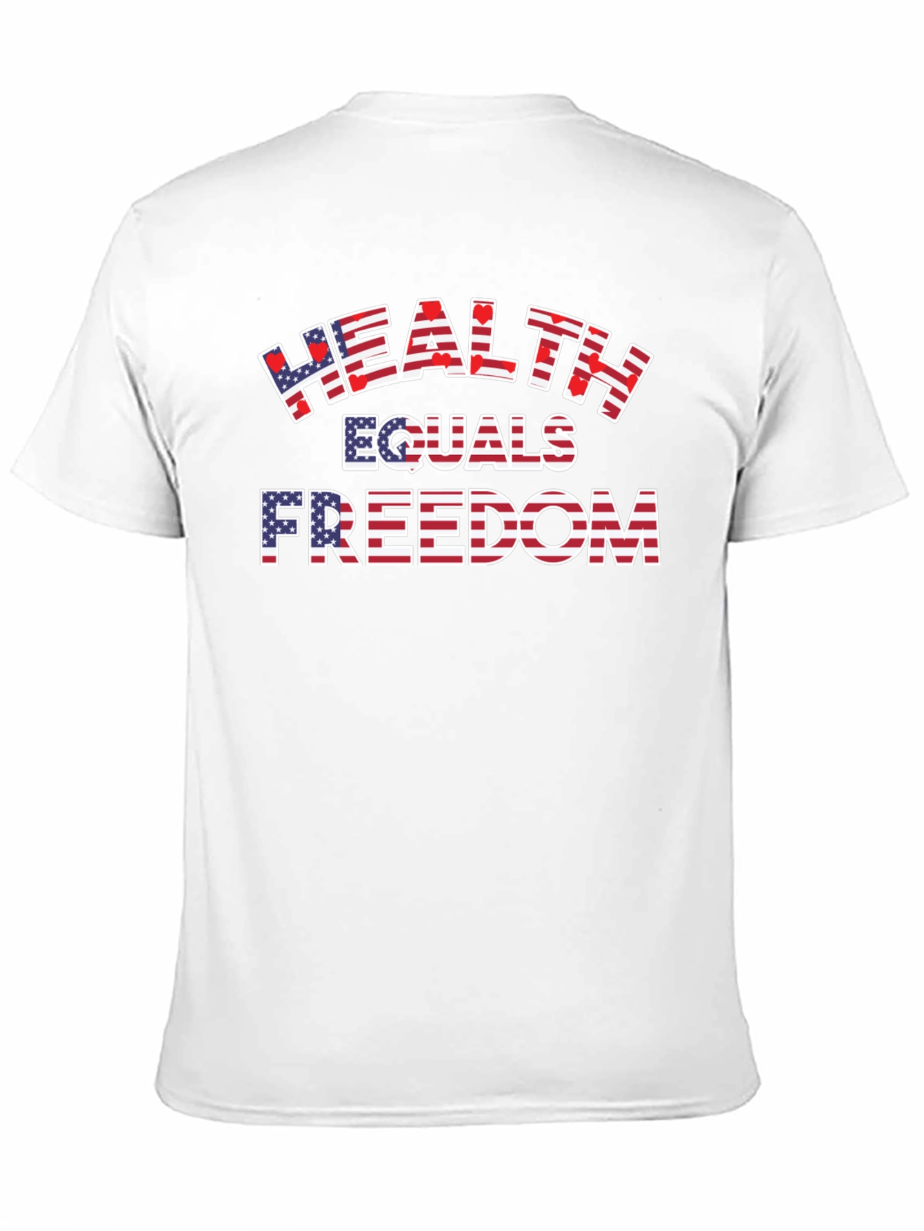 Health Equals Freedom Graphic T-Shirt