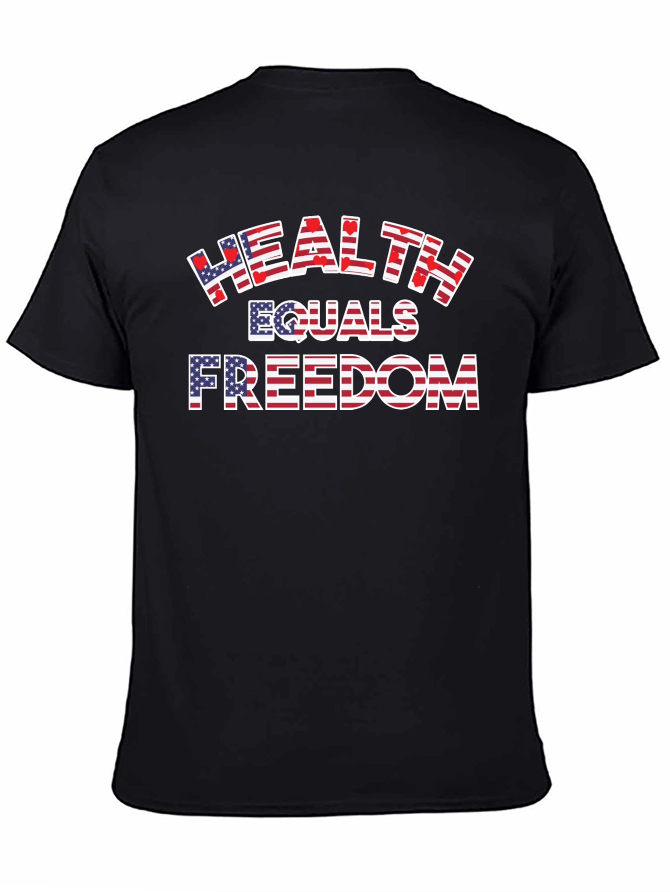 Health Equals Freedom Graphic T-Shirt