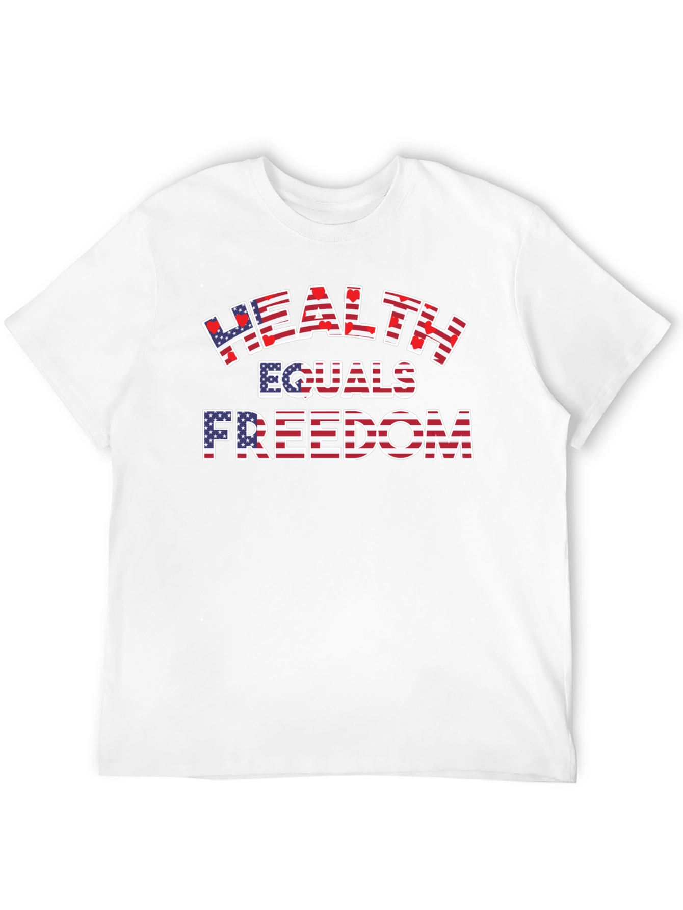 Health Equals Freedom Graphic T-Shirt