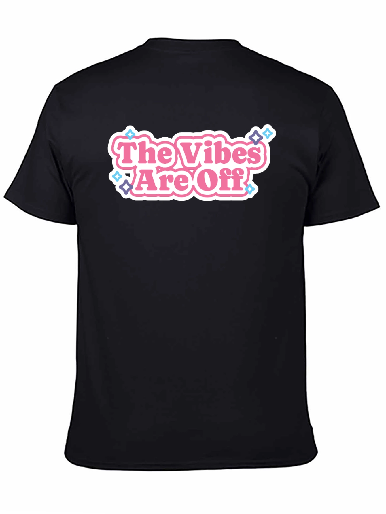 The Vibes Are Off Graphic T-Shirt - Black