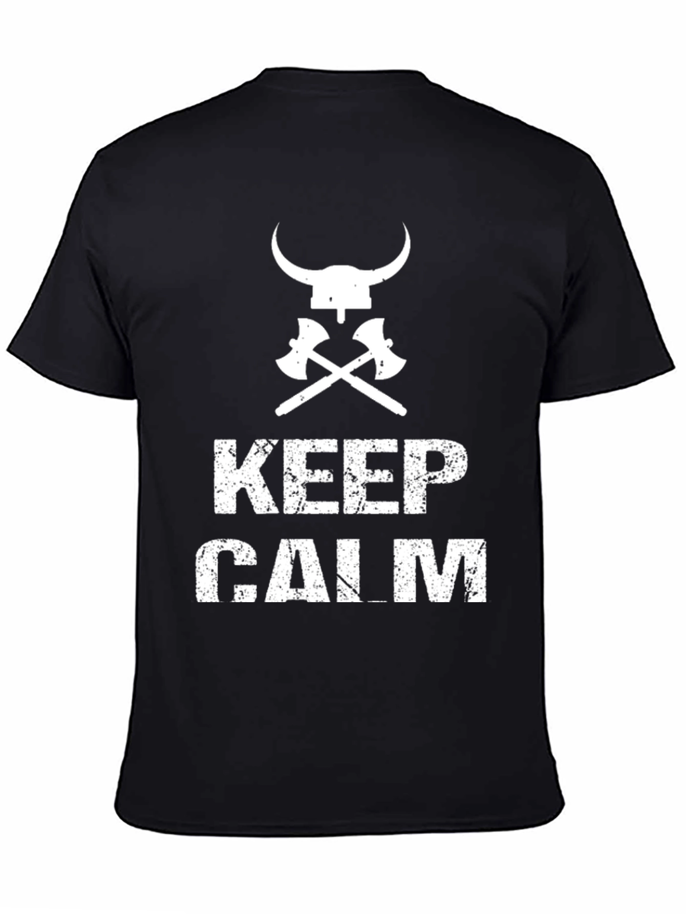 Keep Calm Viking Axe T-Shirt