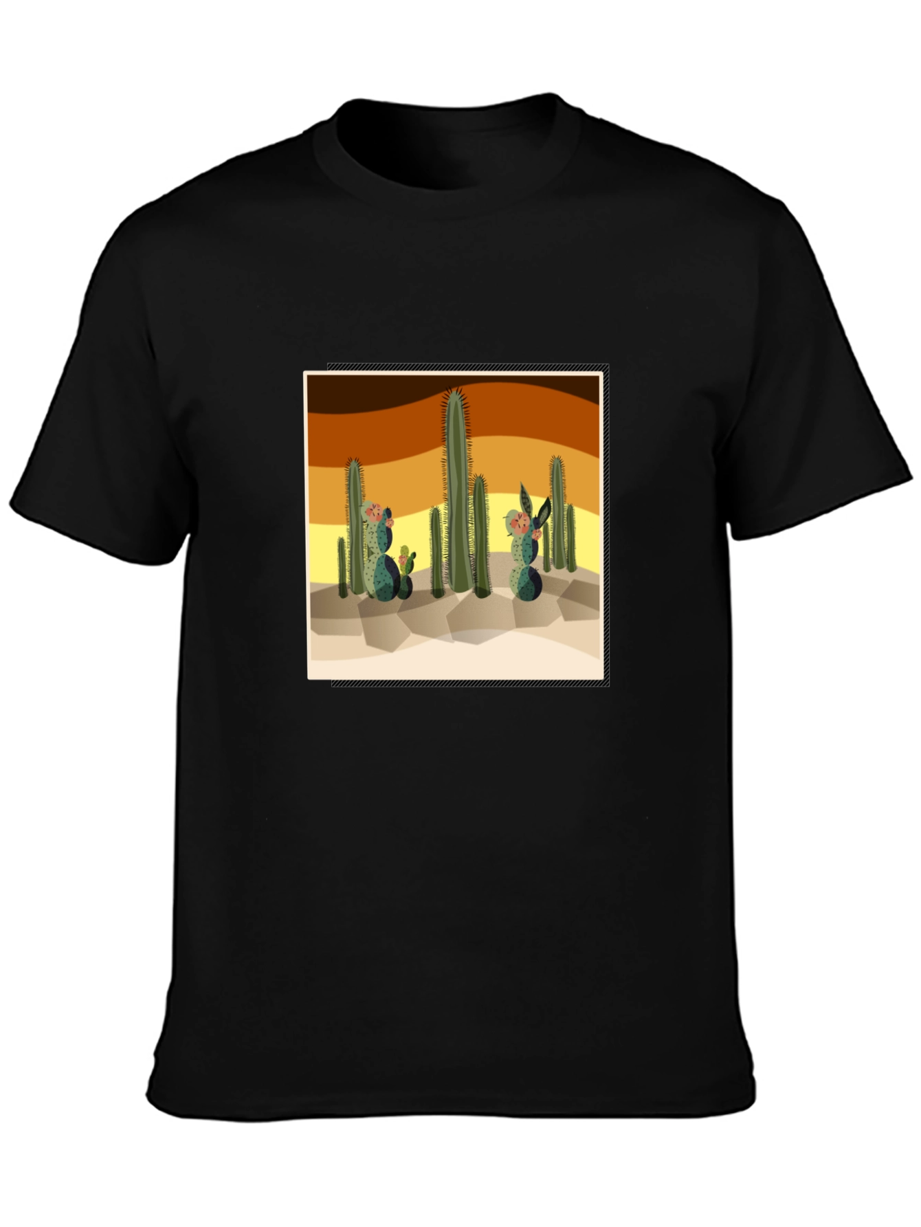 Cactus Desert Graphic Tee - Unisex Short Sleeve