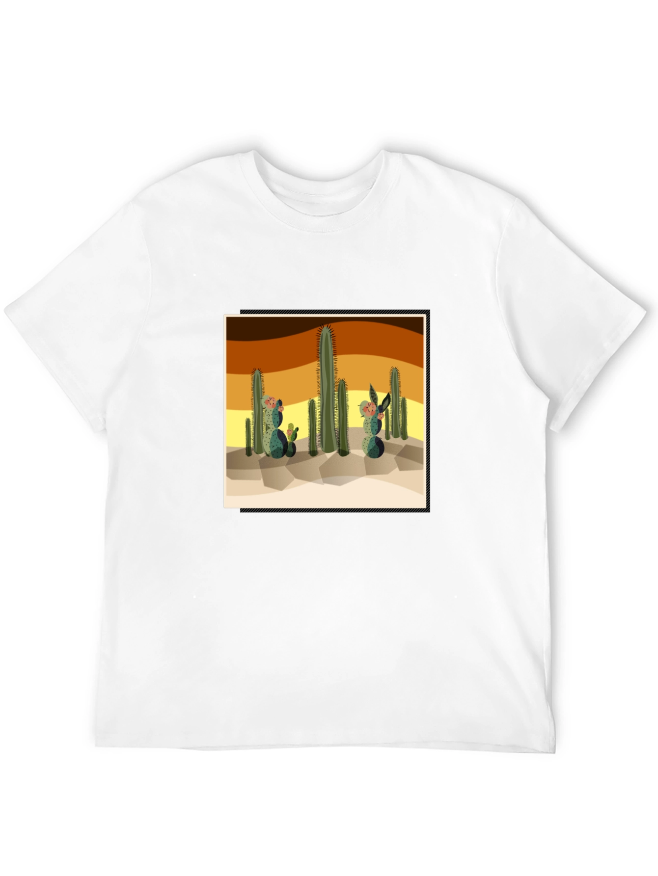 Cactus Desert Graphic Tee - Unisex Short Sleeve